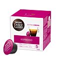 NescafÃ© Espresso package and capsule for Dolce Gusto