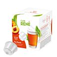 Café René Tea Peach pakke og kapsel til Dolce Gusto
