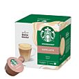 Starbucks CaffÃ¨ Latte package and capsule for Dolce Gusto