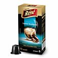 CafÃ© RenÃ© Espresso Decaffeinato package and capsule for NespressoÂ®