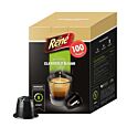 CafÃ© RenÃ© Classico Italiano Big Pack package and capsule for NespressoÂ®