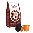 Dolce Vita Nocciolino package and capsule for NespressoÂ®