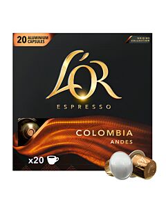 L'OR Lungo Colombia Big Pack pakke og kapsel til Nespresso®