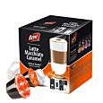 Café René Latte Macchiato Caramel pakke og kapsel til Dolce Gusto
