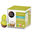 Nescafé Cappuccino Skinny & Unsweetened pakke og kapsel til Dolce Gusto
