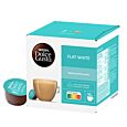 NescafÃ© Flat White package and capsule for Dolce Gusto