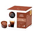 Nescafé Lungo Intenso pakke og kapsel til Dolce Gusto