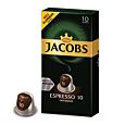 Jacobs Espresso 10 Intenso pakke og kapsel til Nespresso®