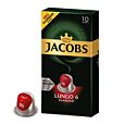 Jacobs Lungo 6 Classico package and capsule for NespressoÂ®