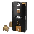 Kaffekapslen Lungo package and capsule for NespressoÂ®