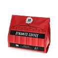 Kaffekapslen Dynamite Coffee pakke og pods til Senseo
