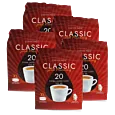5 pakker med Kaffekapslen Classic Extra Large til Senseo
