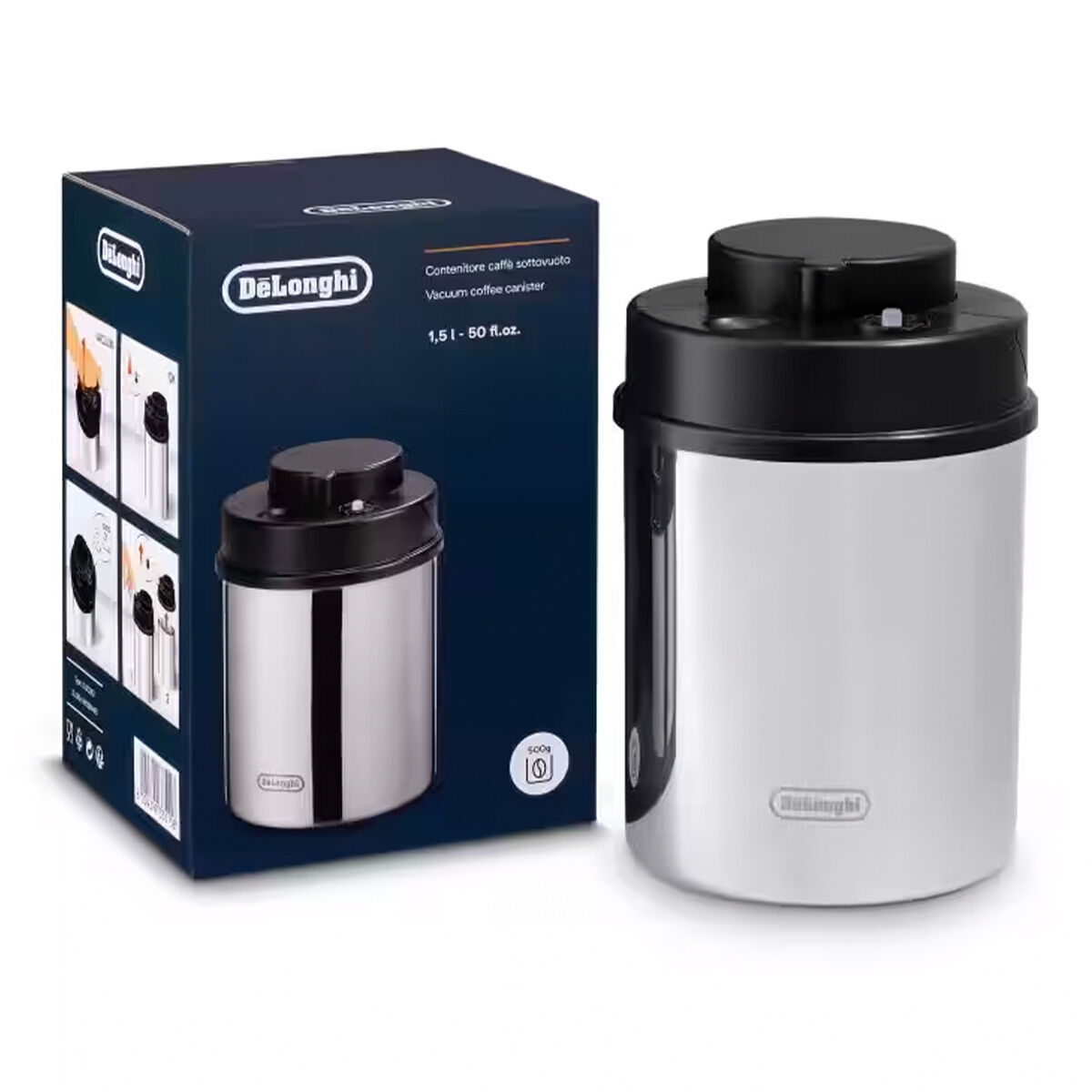 Vakuum\u002Dkaffebeholder\u0020\u002D\u0020DeLonghi