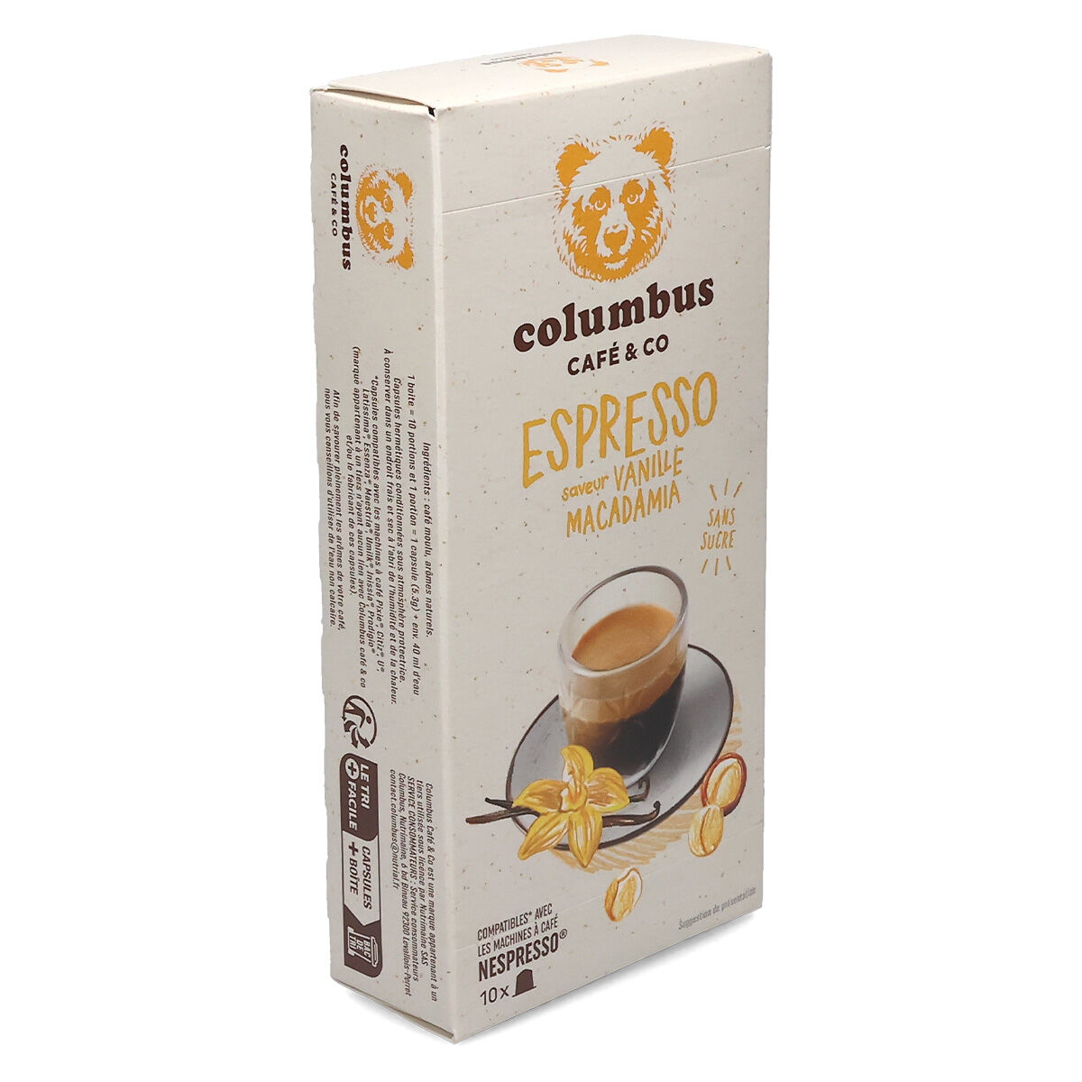 Macadamia\u002Despresso\u0020med\u0020vanilje\u0020\u002D\u0020Columbus