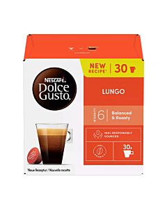 Nescafé Lungo Big Pack pakke og kapsel til Dolce Gusto
