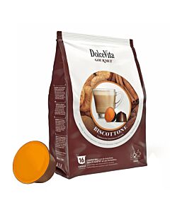 Dolce Vita Biscottone pakke og kapsel til Dolce Gusto

