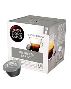 Nescafé Ristretto Barista Big Pack pakke og kapsel til Dolce Gusto
