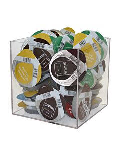 Plastkapselholder til Tassimo med kapsler