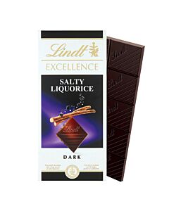 Salt lakridschokolade fra Lindt