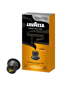 Lavazza Lungo pakke og kapsel til Nespresso
