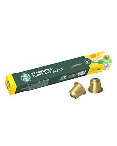 Starbucks Sunny Day Blend Lungo pakke og kapsel til Nespresso
