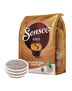 Senseo Gold package and pods for Senseo