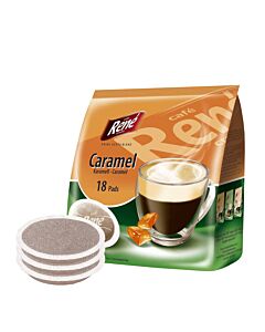 Café René Caramel pakke og pods til Senseo

