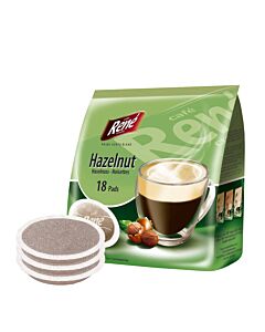 Café René Hazelnut pakke og pods til Senseo
