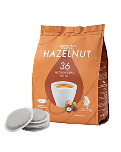 Kaffekapslen Hazelnut 36 pakke og pods til Senseo
